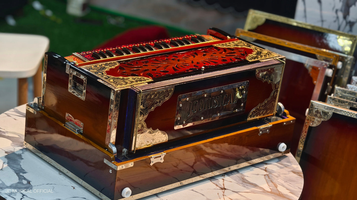 3line 9scale changer limited RED edition with SUNBURST colour and custom nameplate