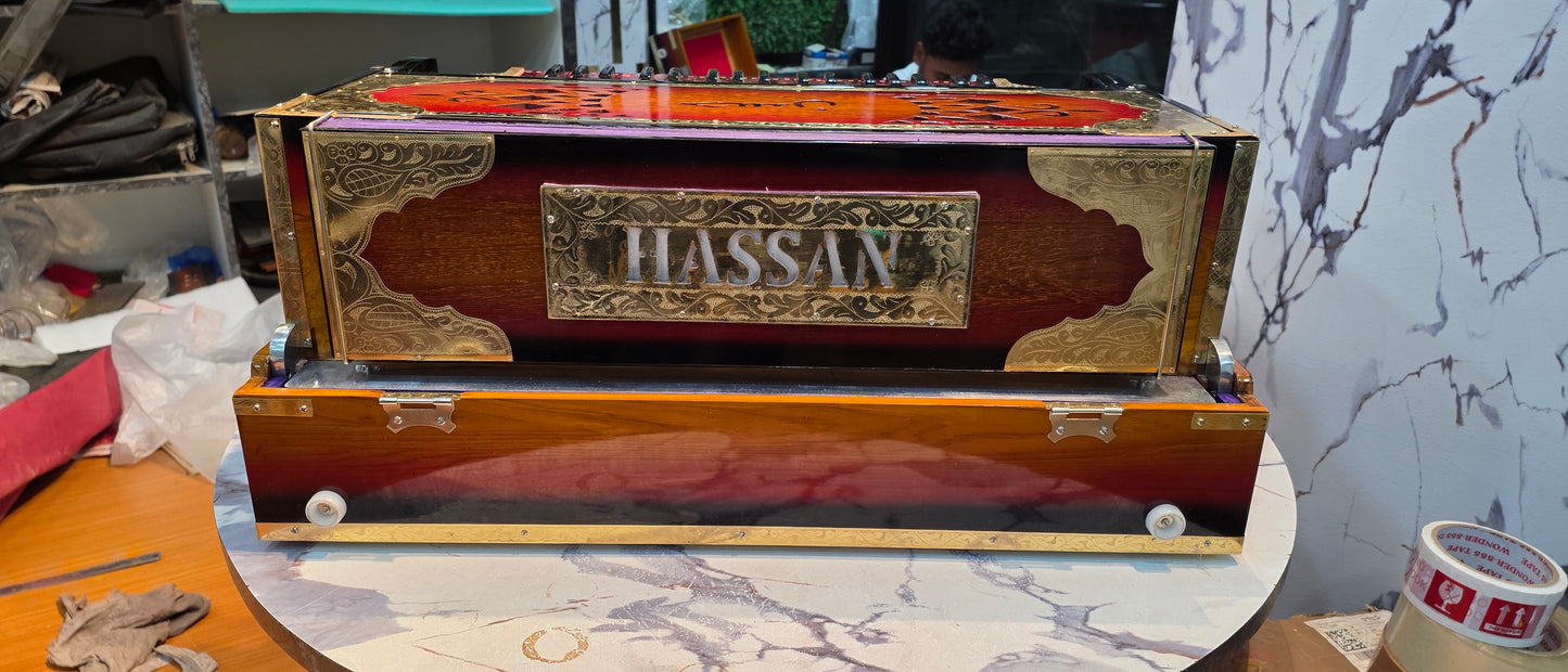 4line 13scale changer Sunburst glossy finish full brass decoration (original German jubilate reeds)customised name cutting
