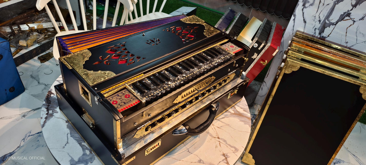 4LINE 13 SCALE CHANGER Black edition with golden brass premium decoration