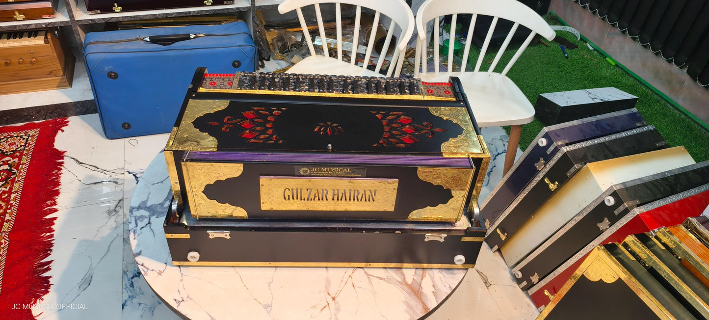4LINE 13 SCALE CHANGER Black edition with golden brass premium decoration