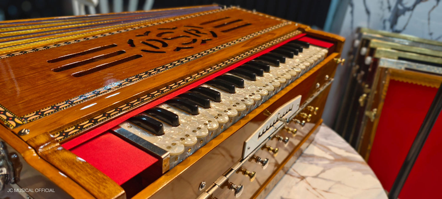 DS RAMSINGH 3LINE 39KEYS 11SCALE CHANGER Harmonium