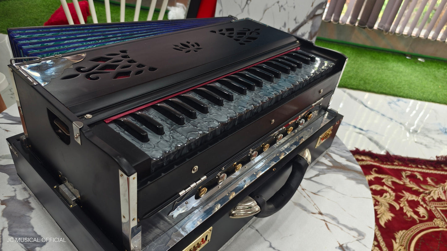 2line harnonium folding 3.5 octeve limited black edition edition bass male reed variant