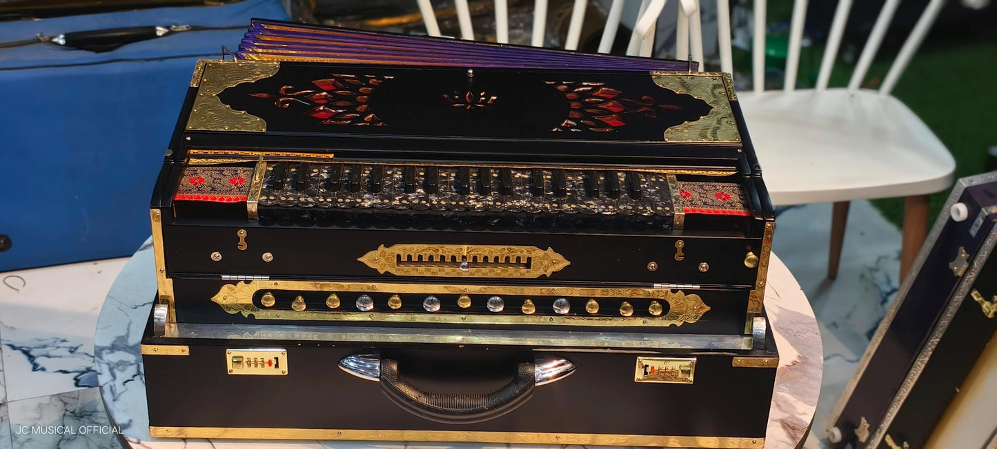 4LINE 13 SCALE CHANGER Black edition with golden brass premium decoration