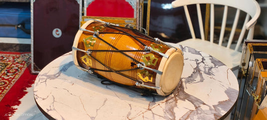 PROFESSIONAL DHOLAK With 100% pure sheesham wood nuts bolt system