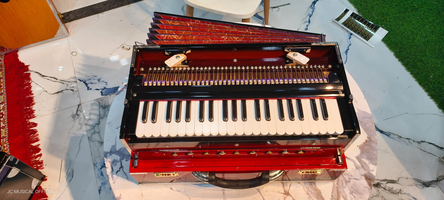 2LINE HARNONIUM Professional quality Red Black dual tone