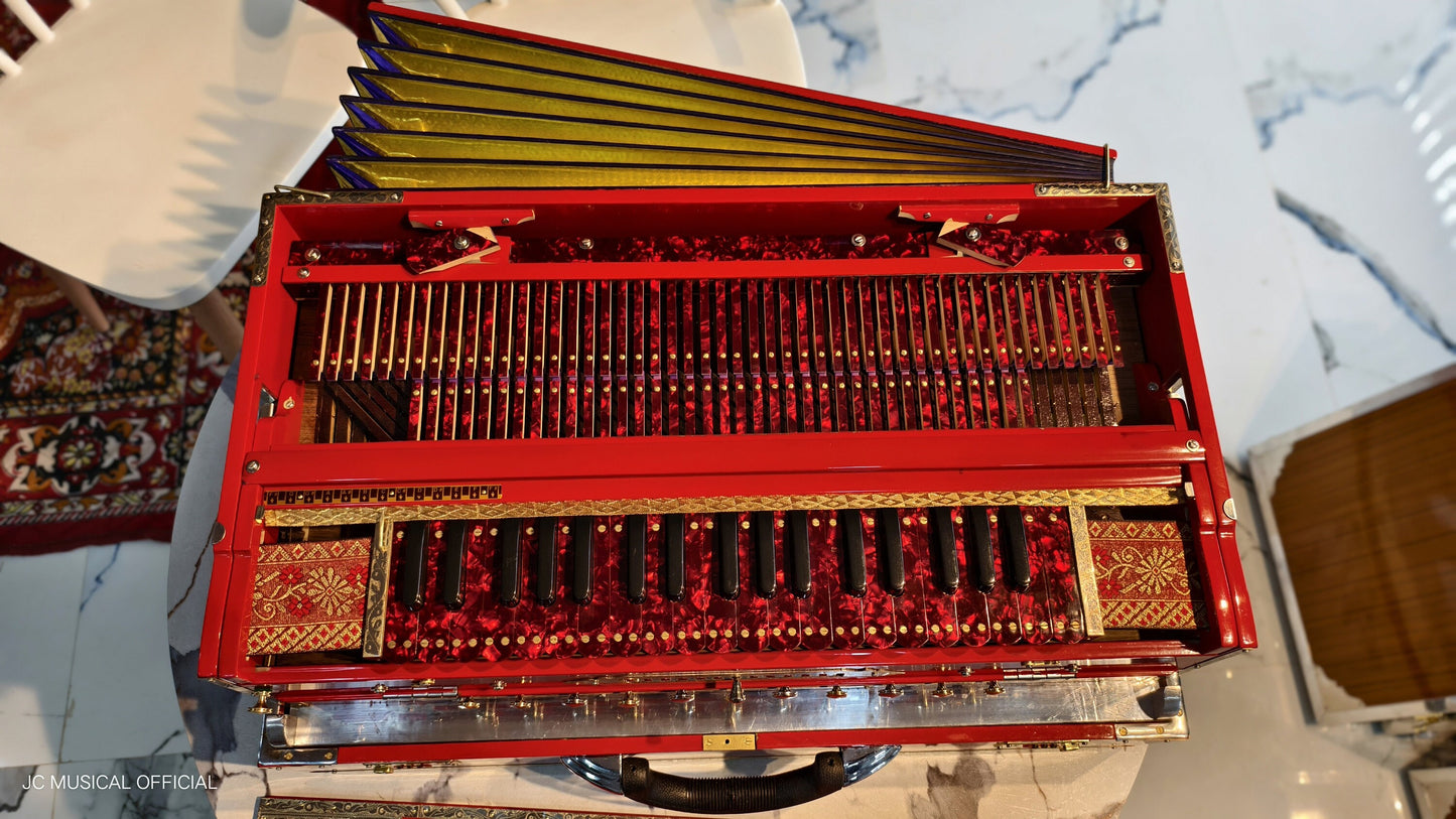 4line 13scale with entic rare RED material and custom nameplate