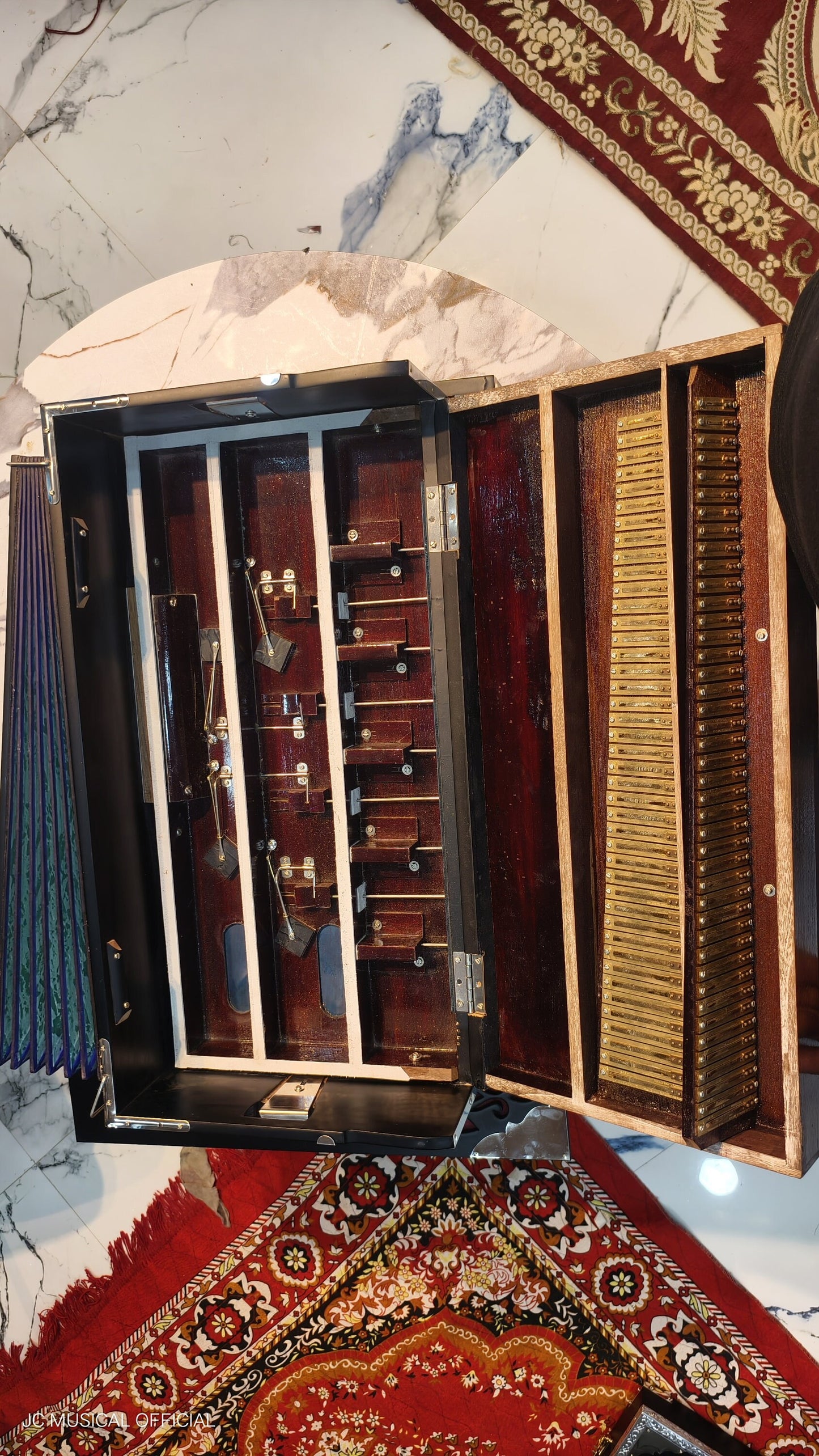 2line harnonium folding 3.5 octeve limited black edition edition bass male reed variant