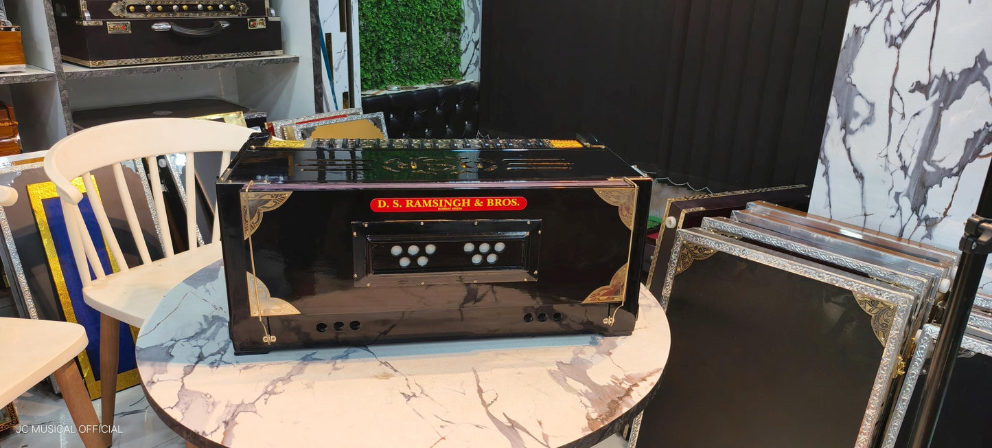 4LINE 13Scale changer DS RAMSINGH Model Harmonium Standing body