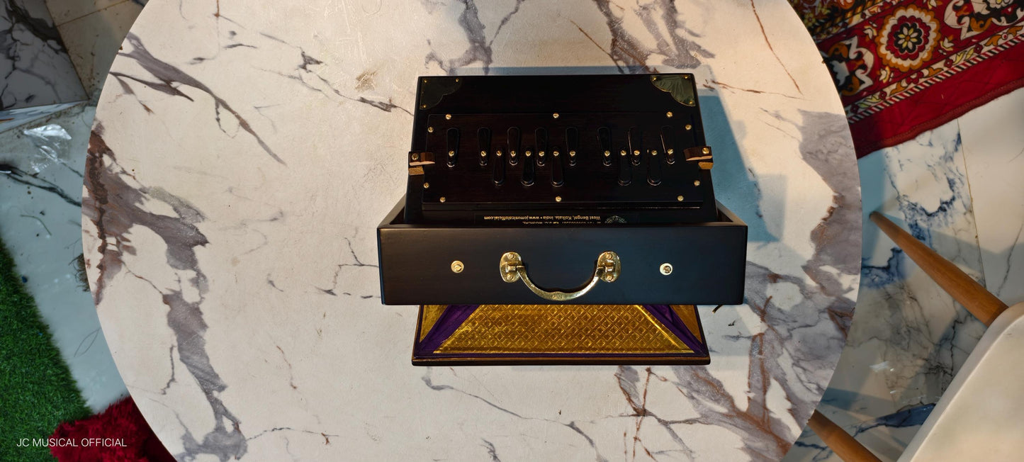 SHRUTI BOX 9×12inch Small size/ Dark brown/C4-C5/Middle octeve notes