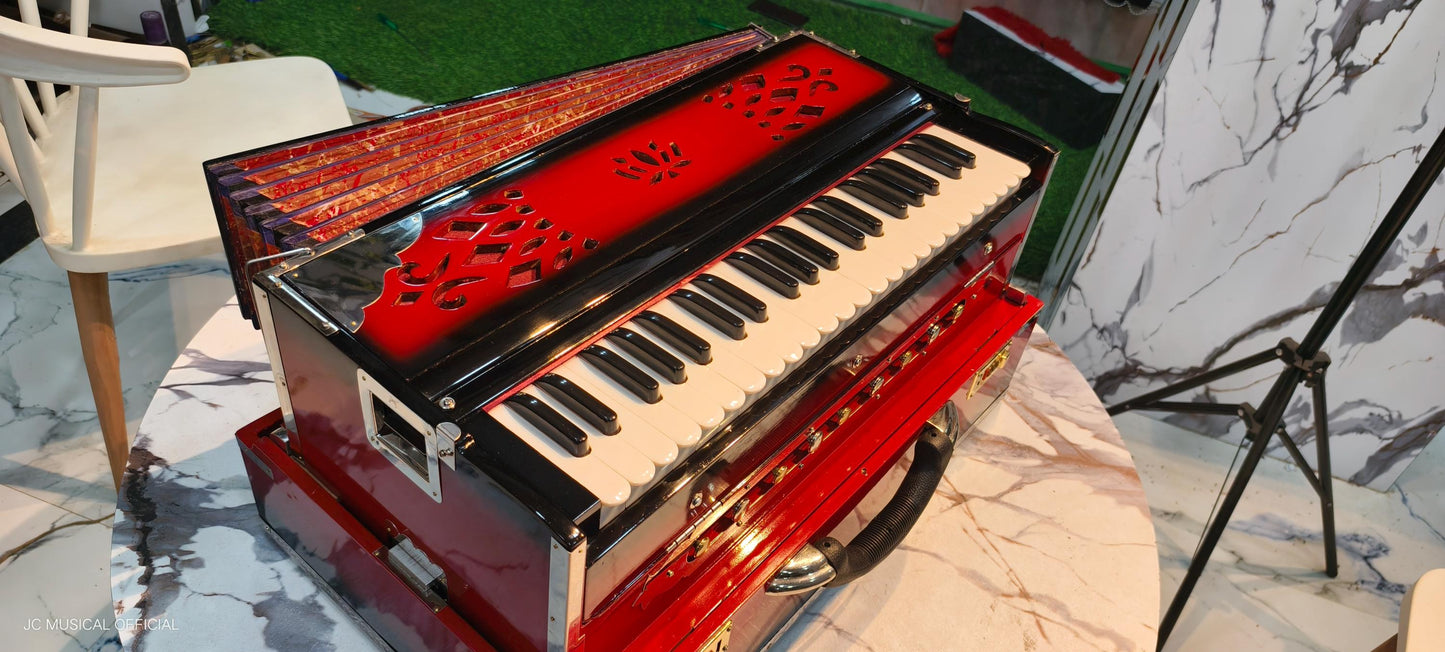 2LINE HARNONIUM Professional quality Red Black dual tone