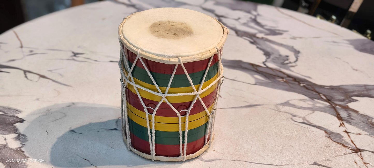 Hand Made Colorful Indian Mini Dholak Drum| Dholki Damru