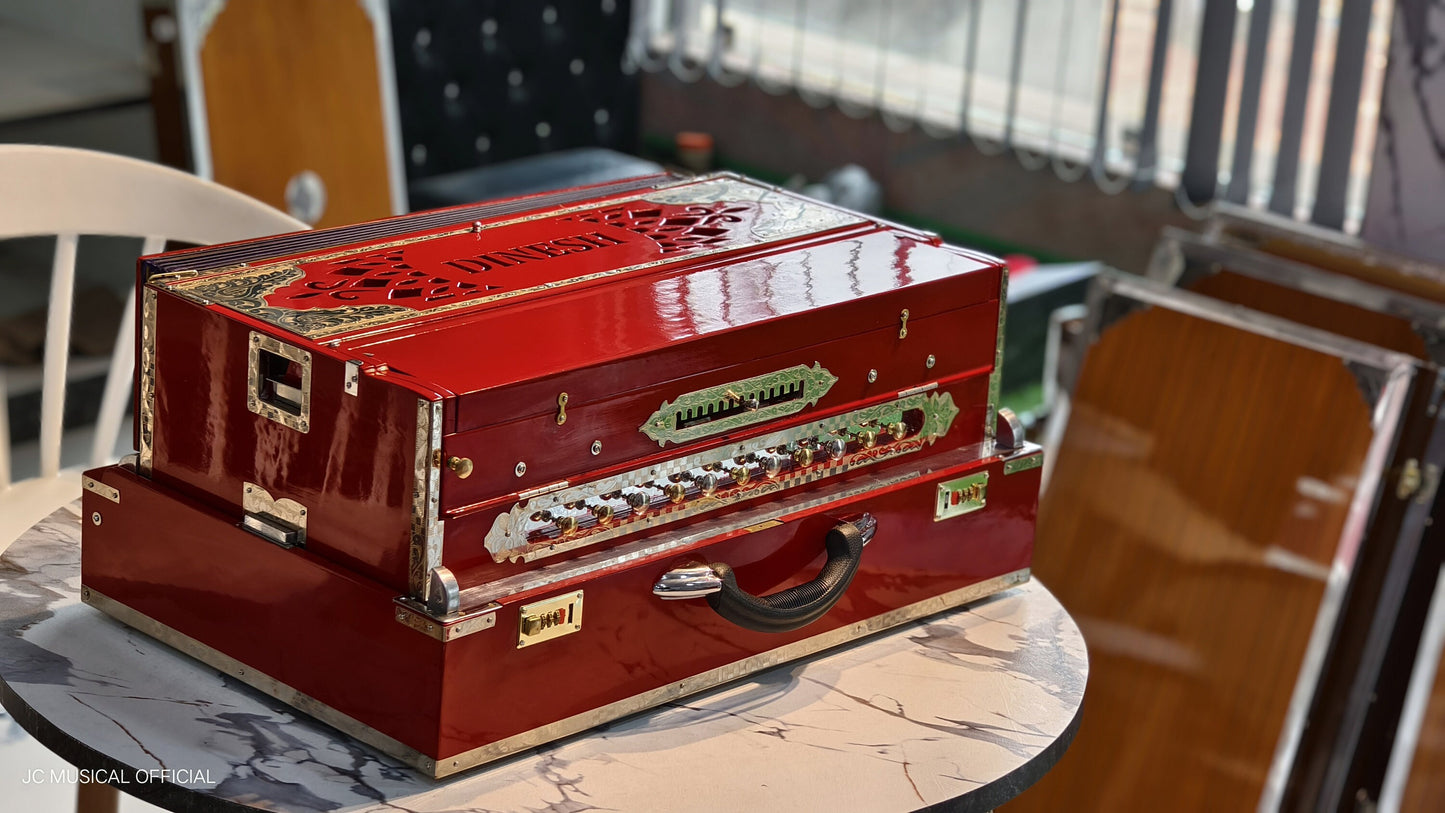 4line 13scale with entic rare RED material and custom nameplate