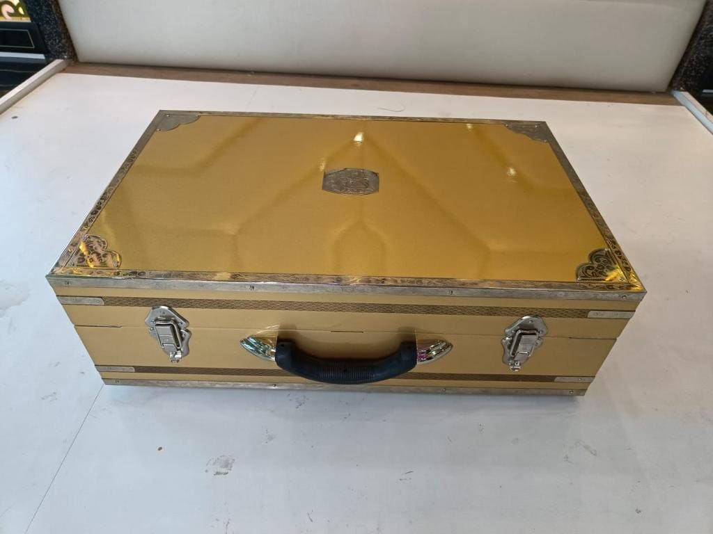 3line 9scale golden customised harmonium