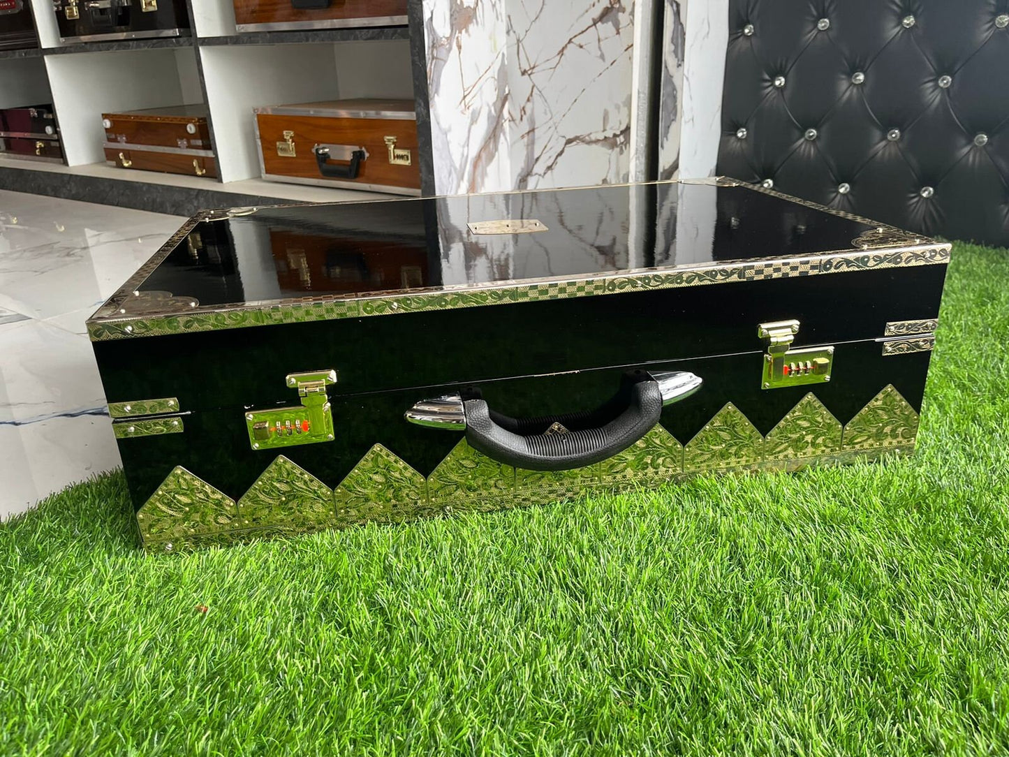 4LINE HARMONIUM 13scale changer Black glossy finish customised model