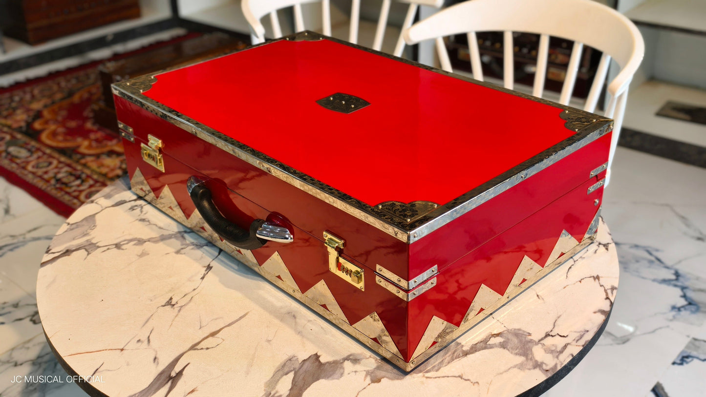 4line 13scale with entic rare RED material and custom nameplate