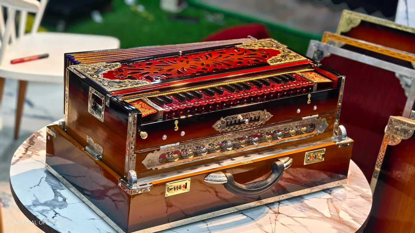 3line 9scale changer limited RED edition with SUNBURST colour and custom nameplate