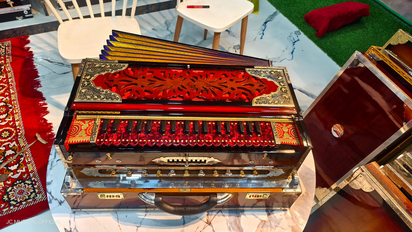 3line 9scale changer limited RED edition with SUNBURST colour and custom nameplate