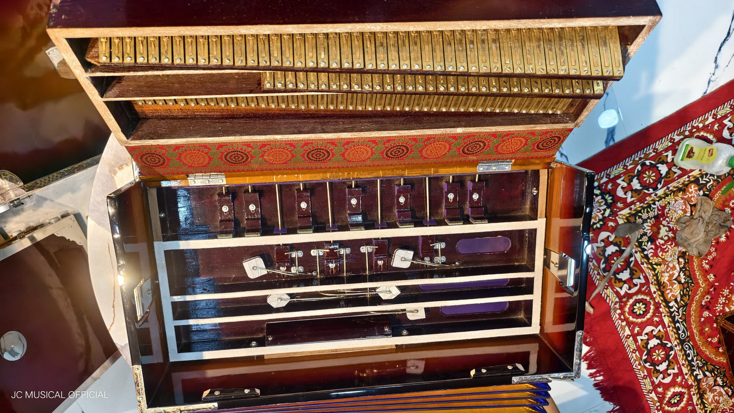 3line 9scale changer limited RED edition with SUNBURST colour and custom nameplate