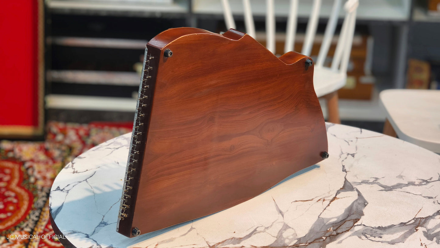 Paloma Swarmandal - Brown Mat Finish with Hardcase