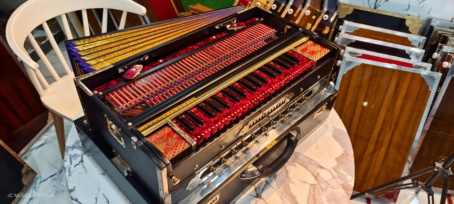 4line 13scale Mat black colour with entic red Selilite andcustomised name cutting facility