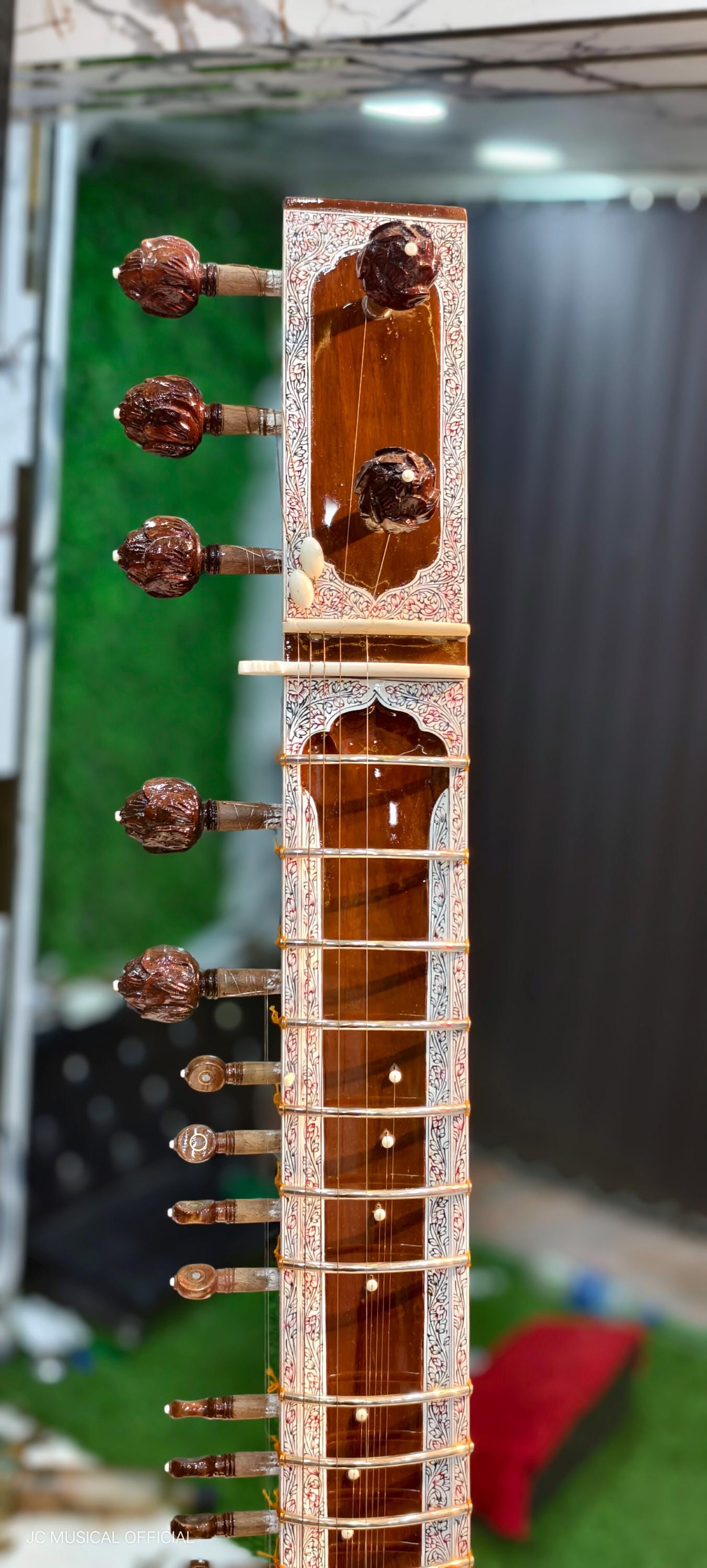 Professional Ravishankar Style Sitar with Hard Case