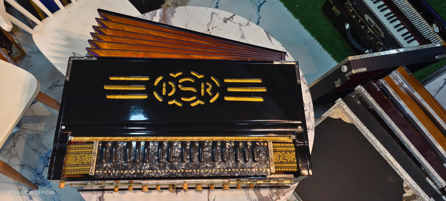 4LINE 13Scale changer DS RAMSINGH Model Harmonium Standing body