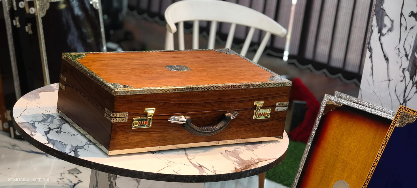 3LINE 9SCALE CHANGER Wooden mat finish with custom nameplate cutting