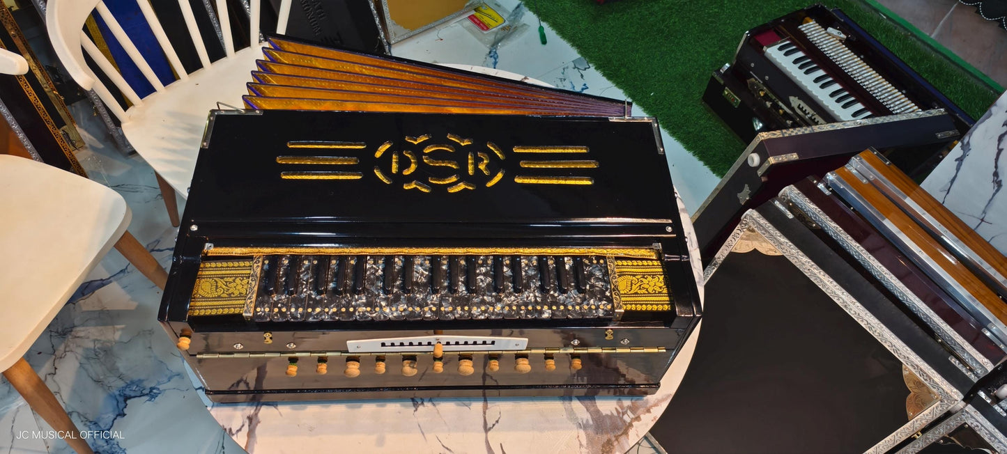 4LINE 13Scale changer DS RAMSINGH Model Harmonium Standing body