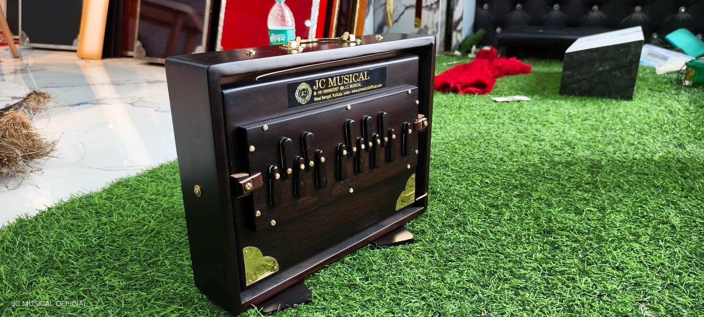 SHRUTI BOX 9×12inch Small size/ Dark brown/C4-C5/Middle octeve notes