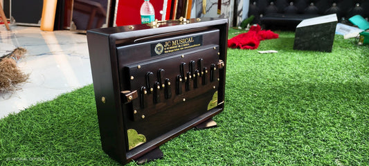 SHRUTI BOX 9×12inch Small size/ Dark brown/C4-C5/Middle octeve notes