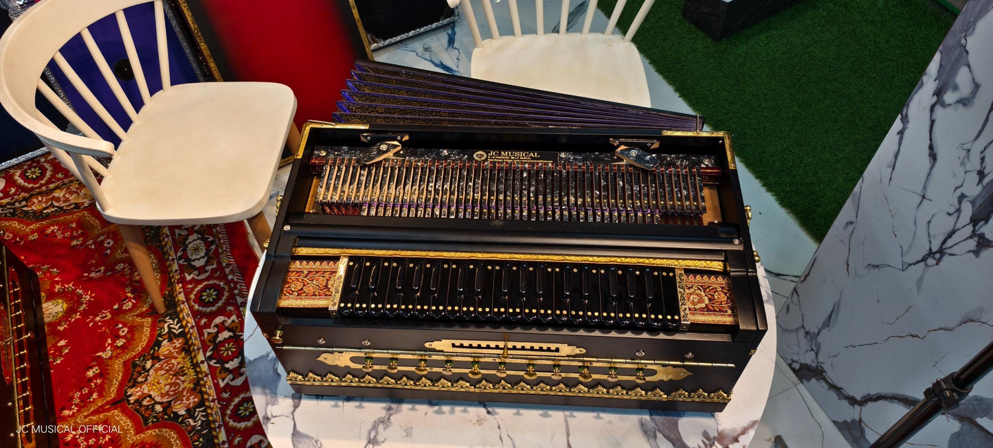 4LINE Harmonium: Black Gold Edition, Mohanlal J Mistry Reeds