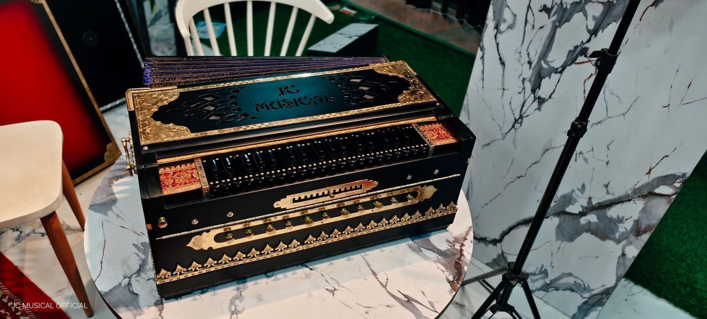 4LINE Harmonium: Black Gold Edition, Mohanlal J Mistry Reeds