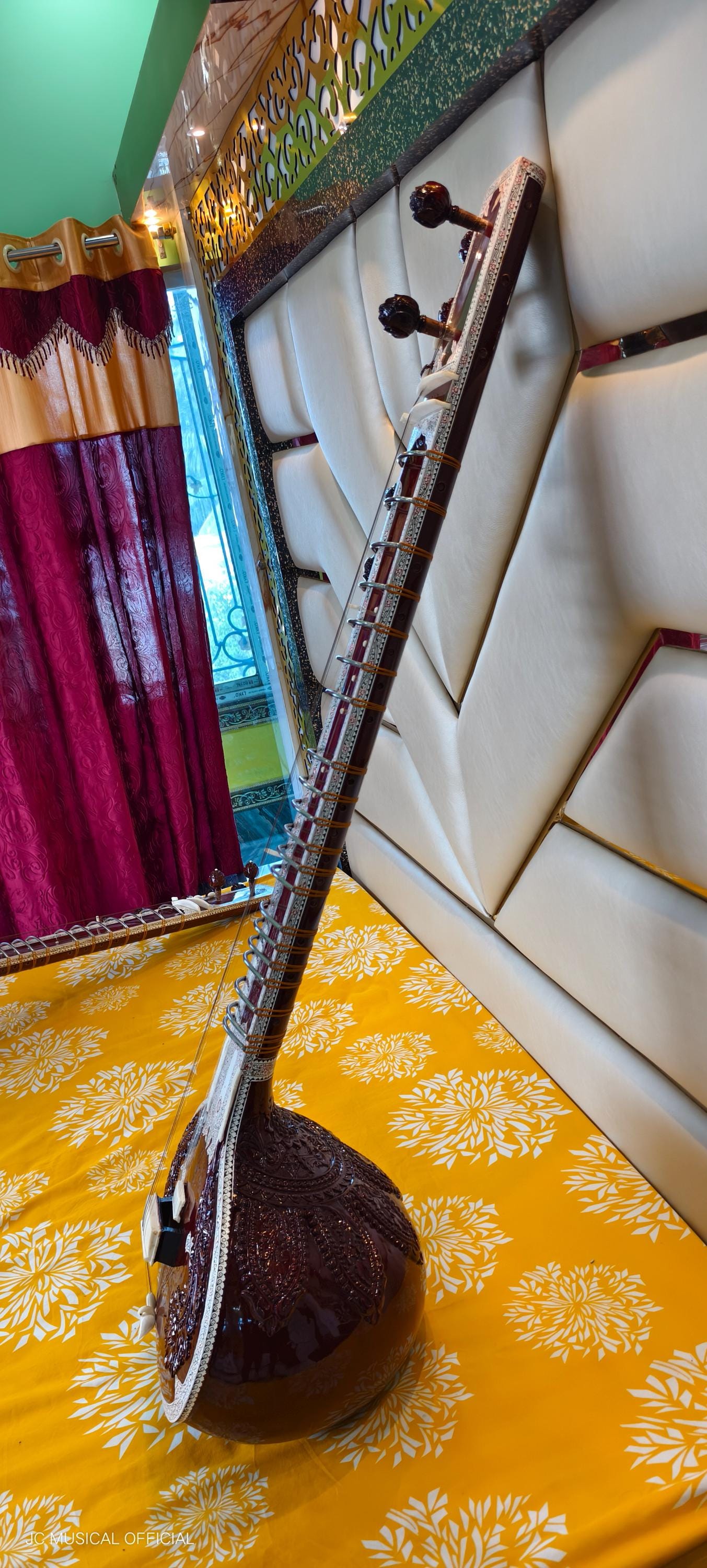 Premium Sitar - Pandit Ravishankar Style with Hardcase