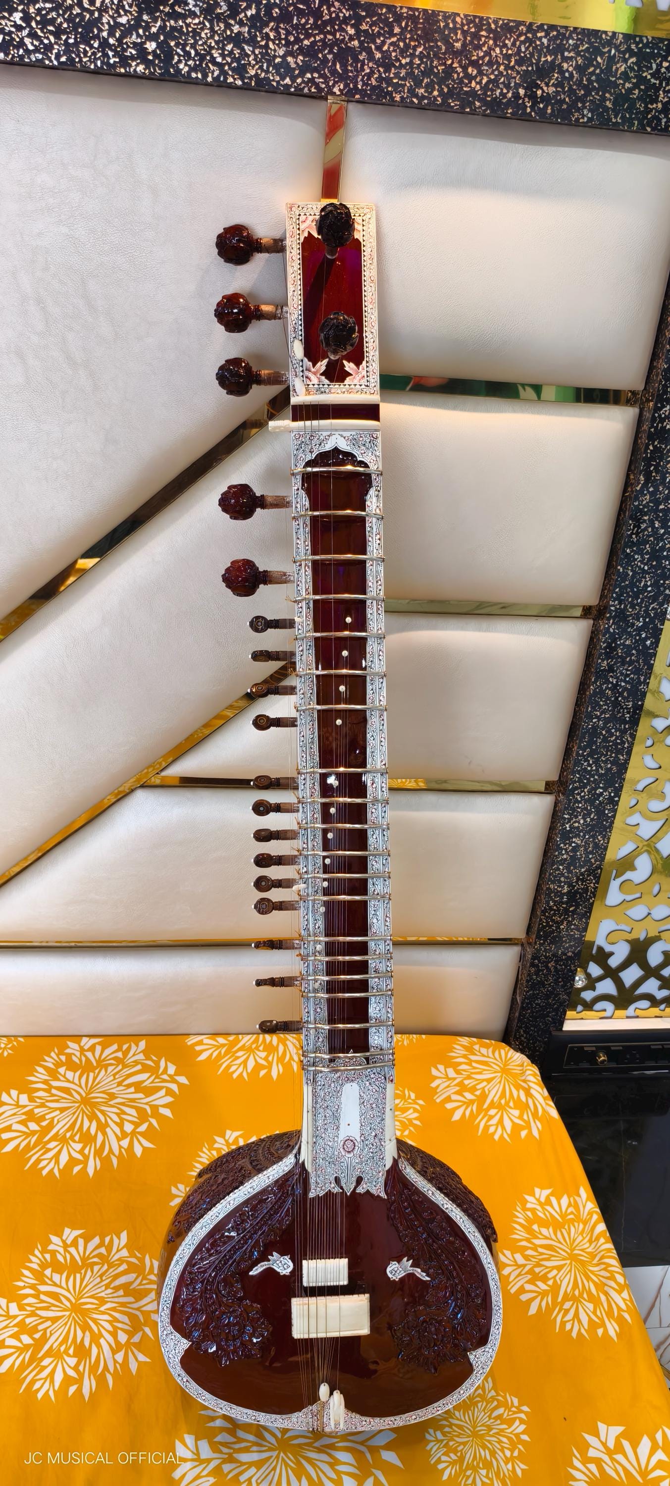 Premium Sitar - Pandit Ravishankar Style with Hardcase