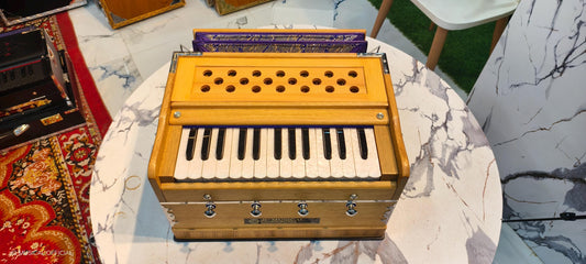 2-Line Mini Harmonium: 27-Key Portable UNDER 6KG
