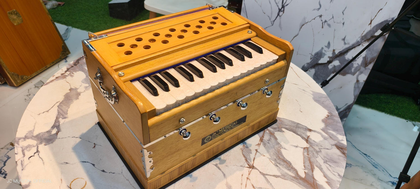 2-Line Mini Harmonium: 27-Key Portable UNDER 6KG