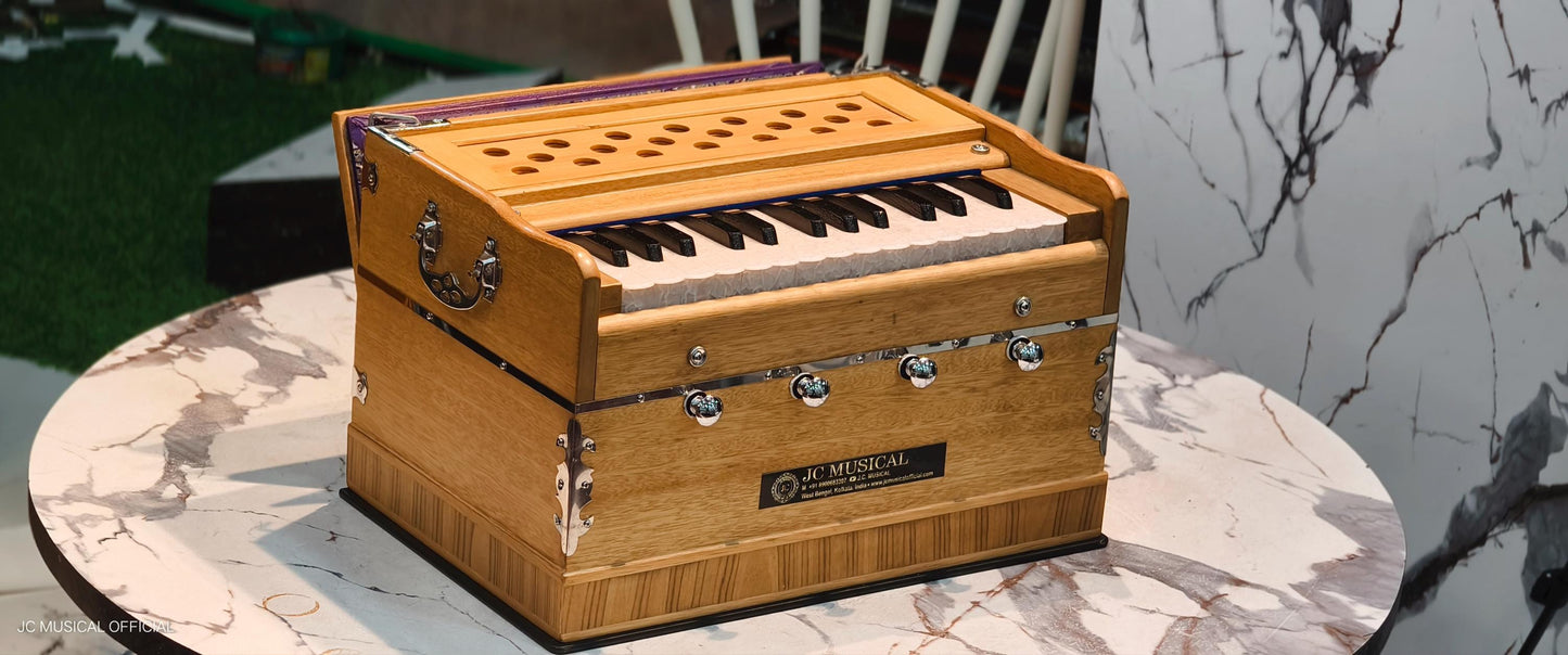 2-Line Mini Harmonium: 27-Key Portable UNDER 6KG