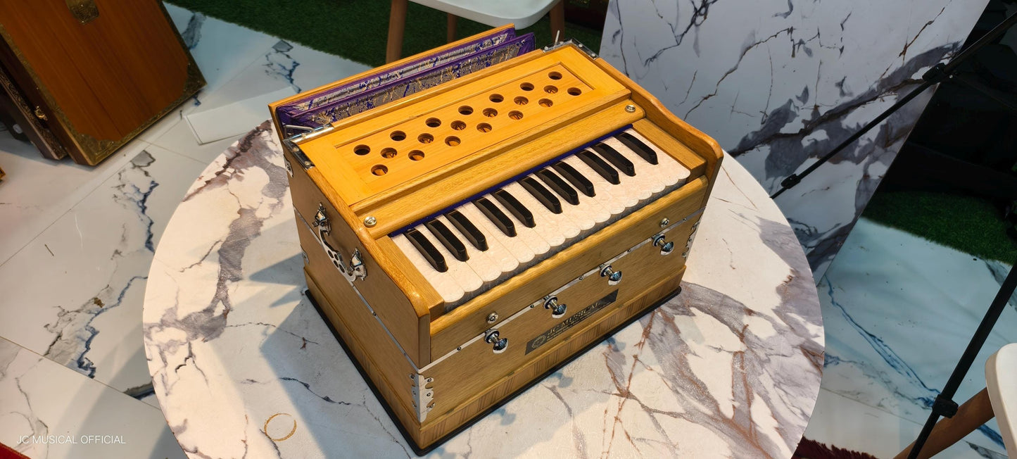 2-Line Mini Harmonium: 27-Key Portable UNDER 6KG