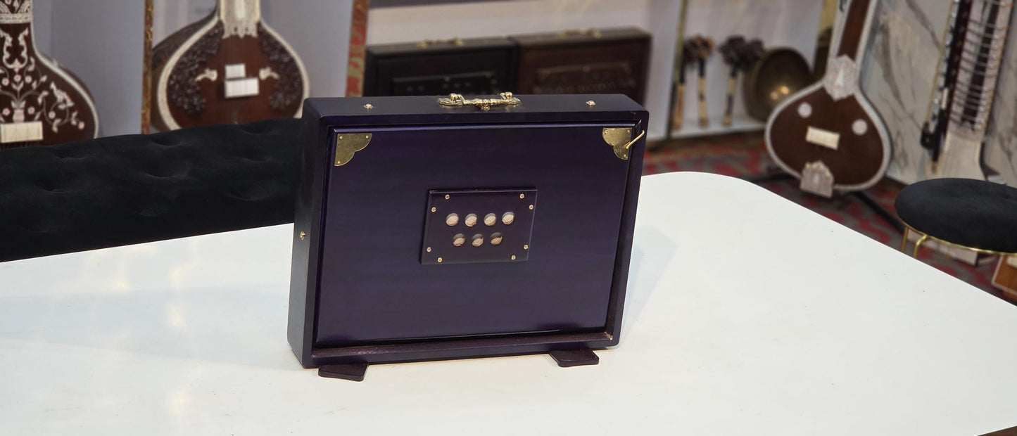 3LINE SHRUTI BOX/ PURPLE Gold edition Premium quality